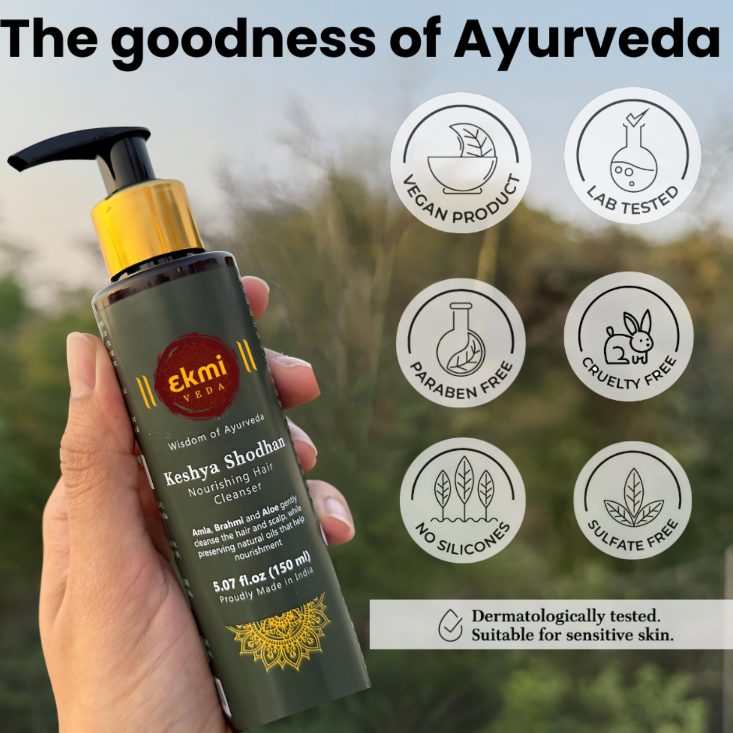 Keshya Shodhan Nourishing Hair Cleanser