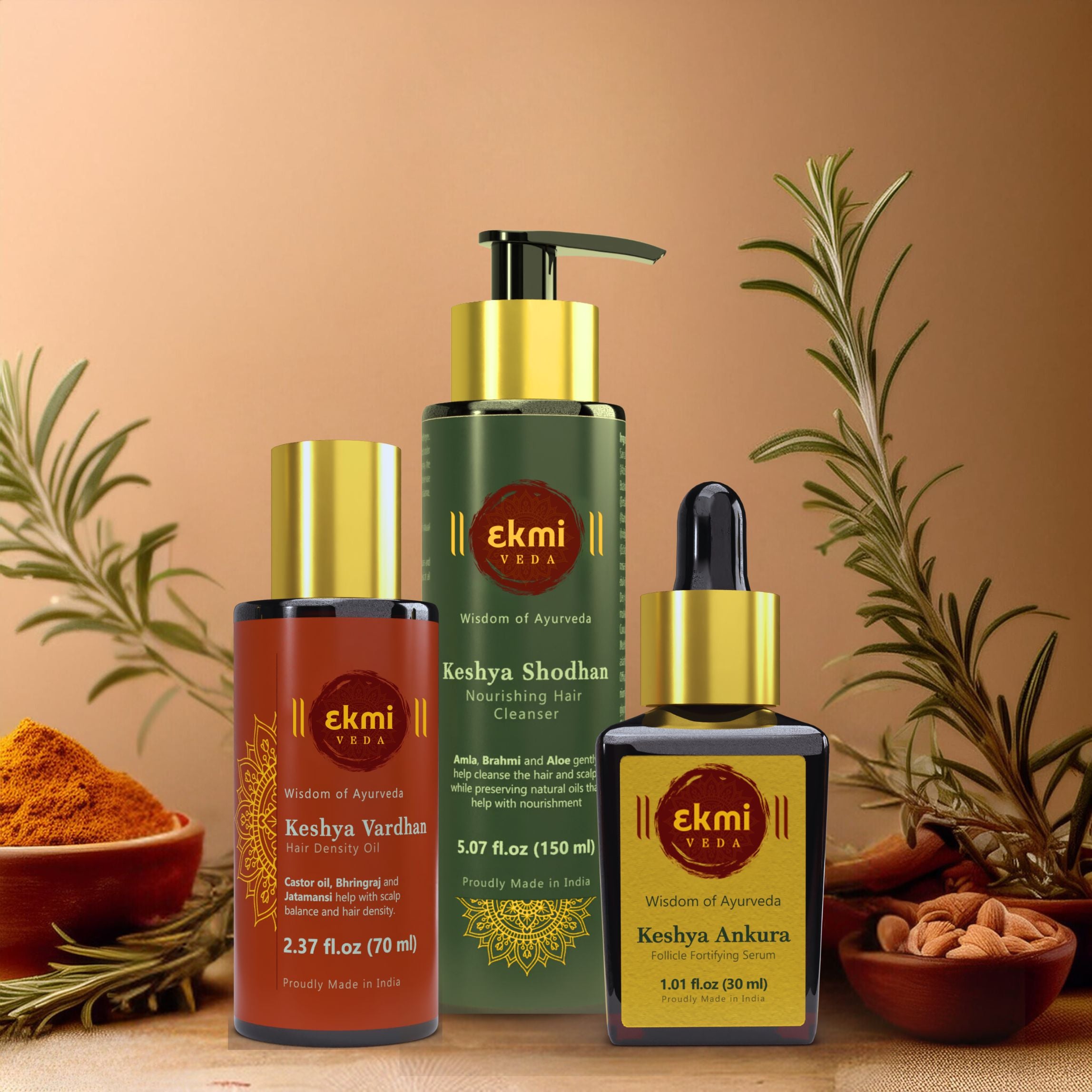 Ekmiveda Bestseller Hair Growth Regime